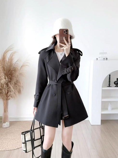 Women Short Trench Coat